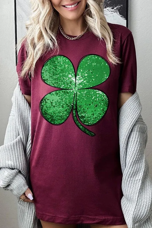 Shamrock St Patricks Day Graphic T Shirts
