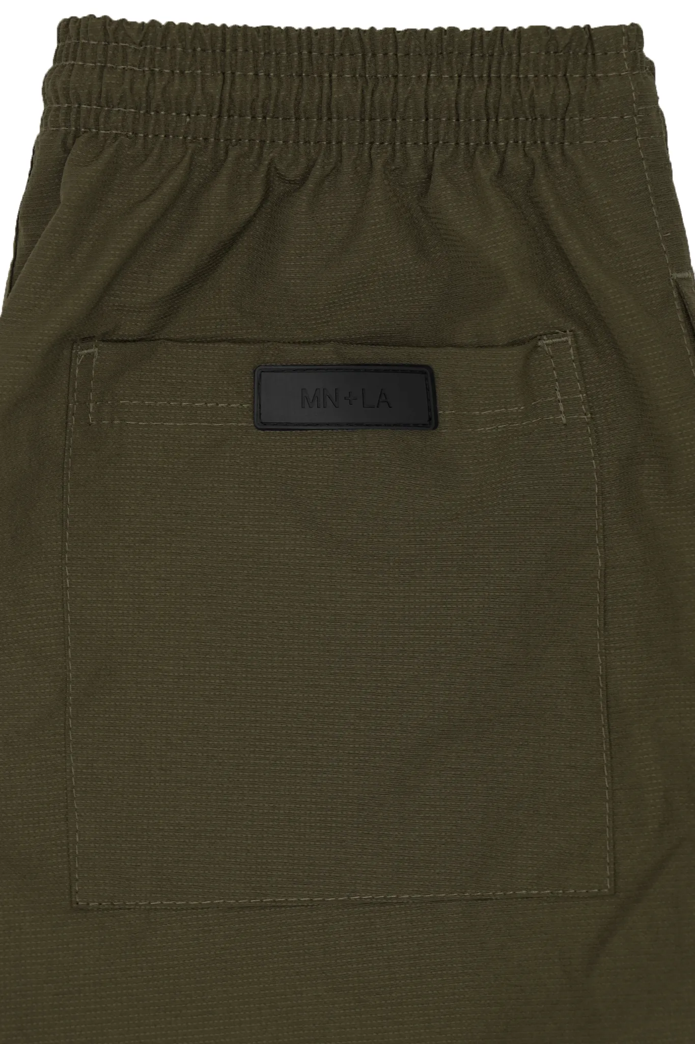 SHINOBI PLEATED LOUNGE PANTS IN OLIVE