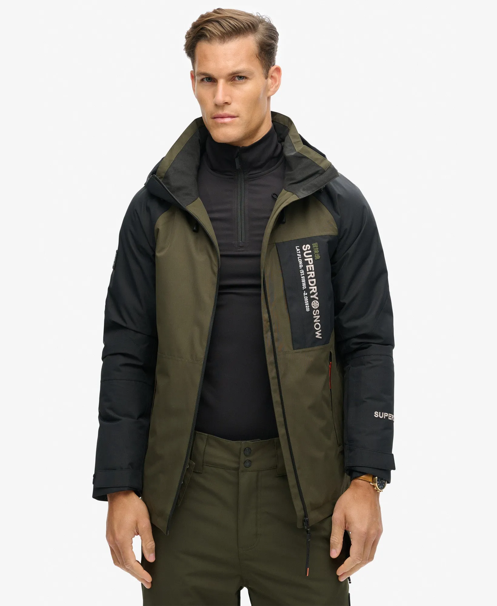 Ski Freestyle Core Jacket | Army Khaki