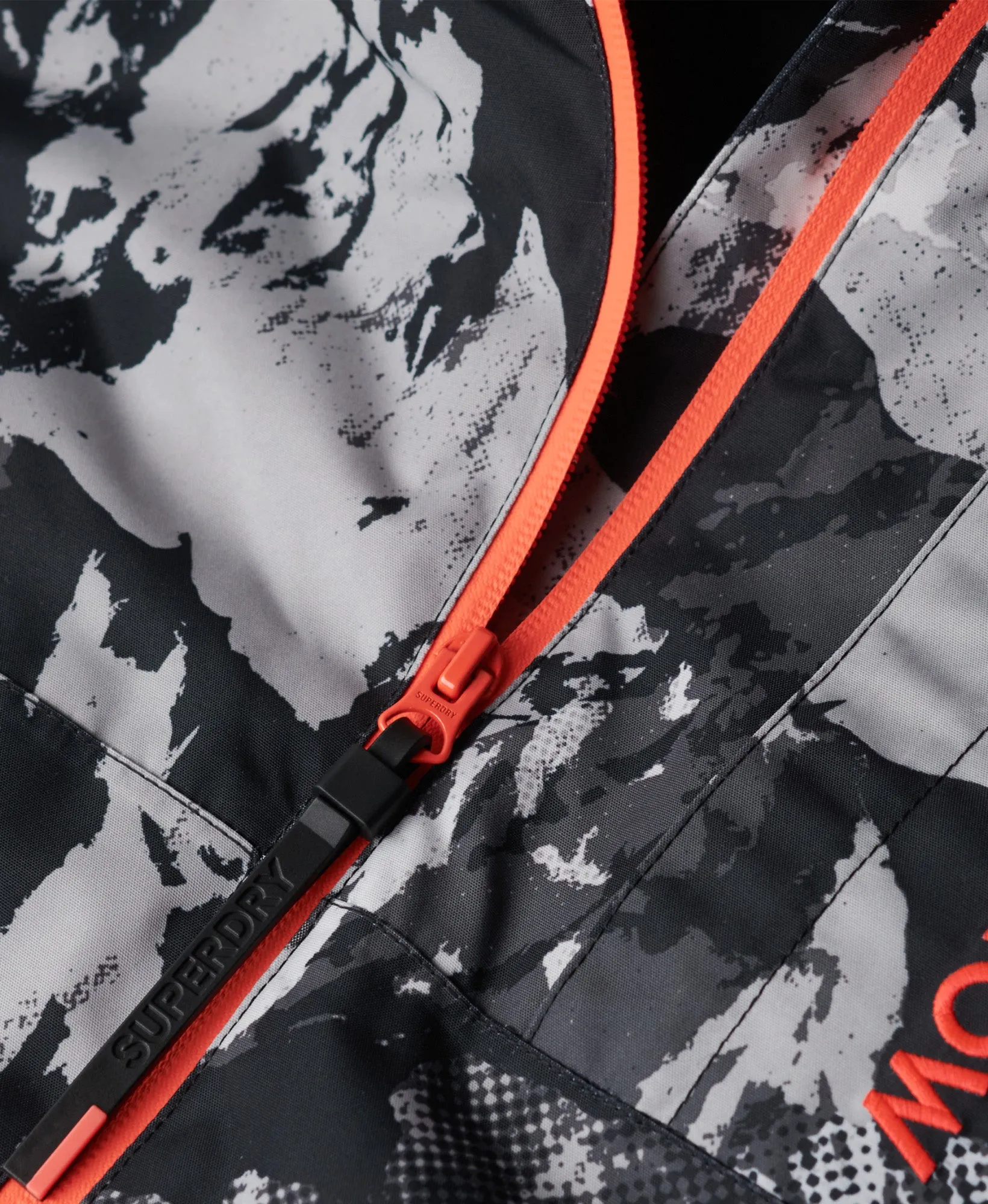 Ski Freestyle Core Jacket | Volcanic Mountain Camo Grey