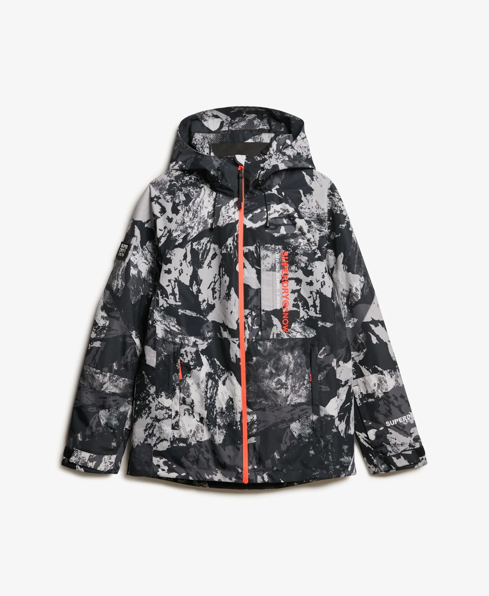 Ski Freestyle Core Jacket | Volcanic Mountain Camo Grey