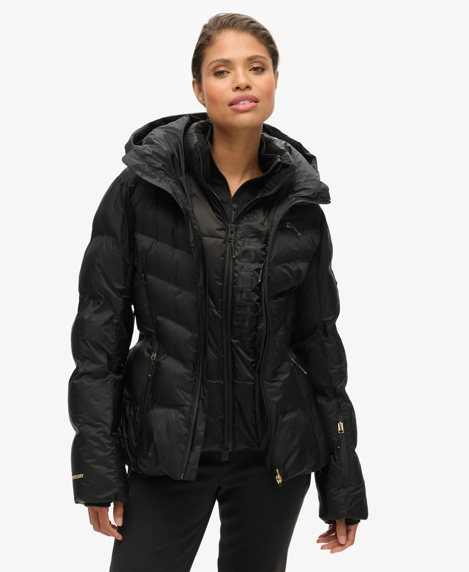 Ski Luxe Puffer Jacket | Black