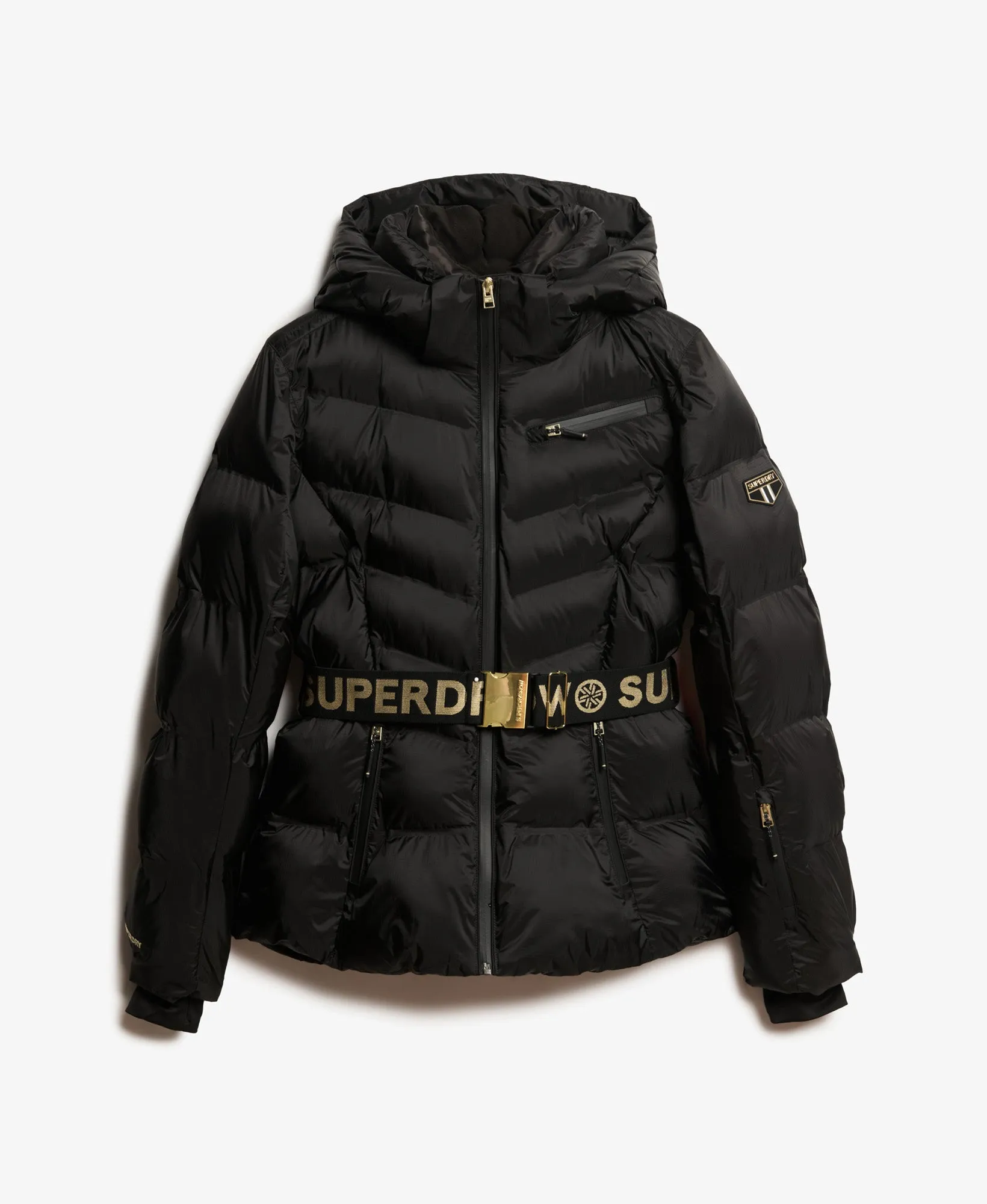 Ski Luxe Puffer Jacket | Black