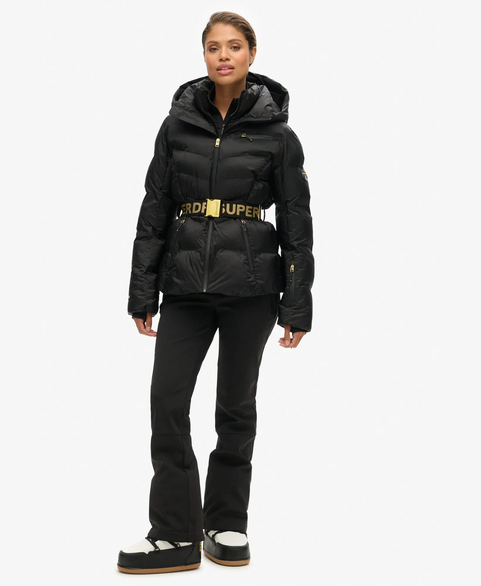 Ski Luxe Puffer Jacket | Black