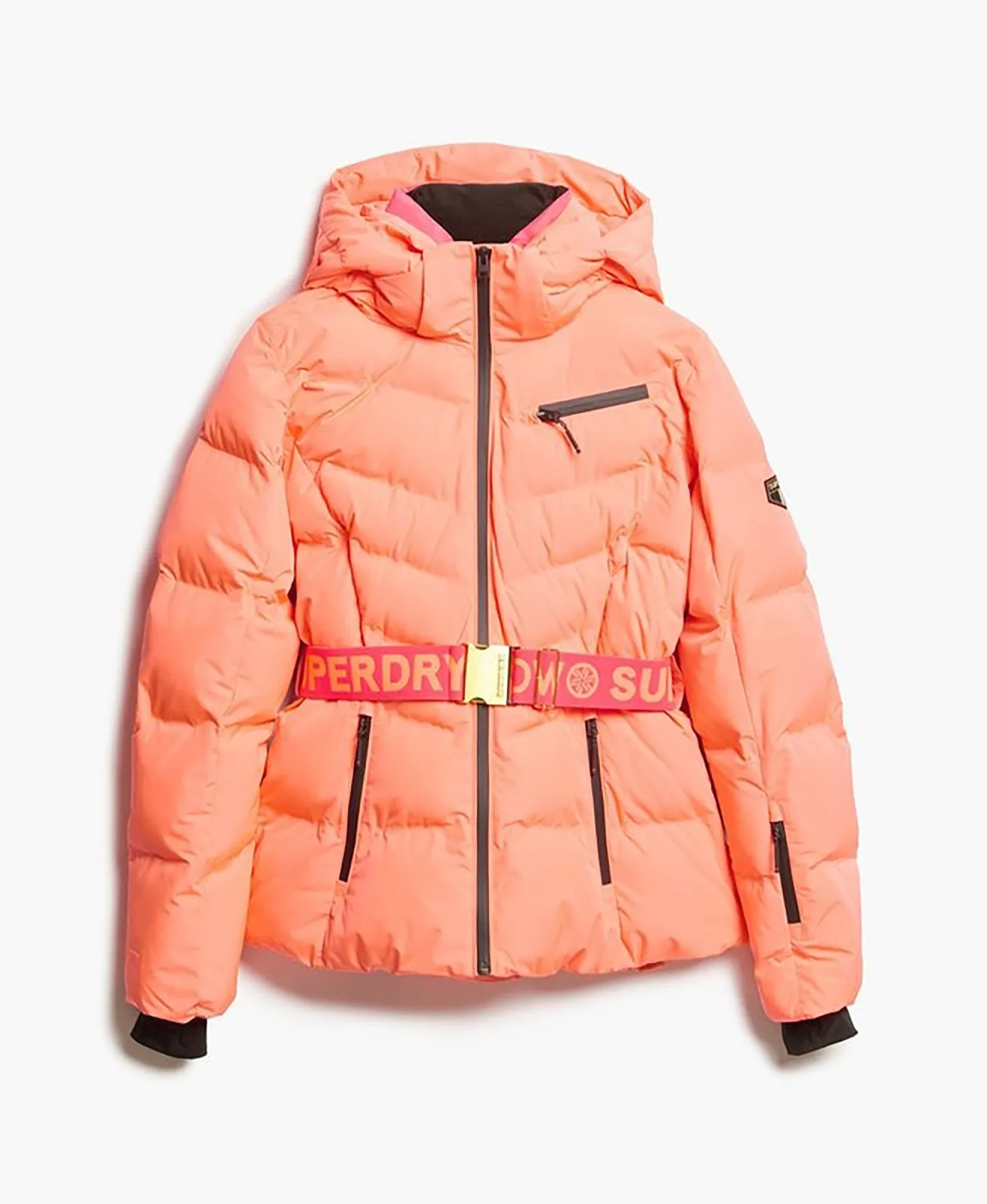 Ski Luxe Puffer Jacket | Pastelline Coral
