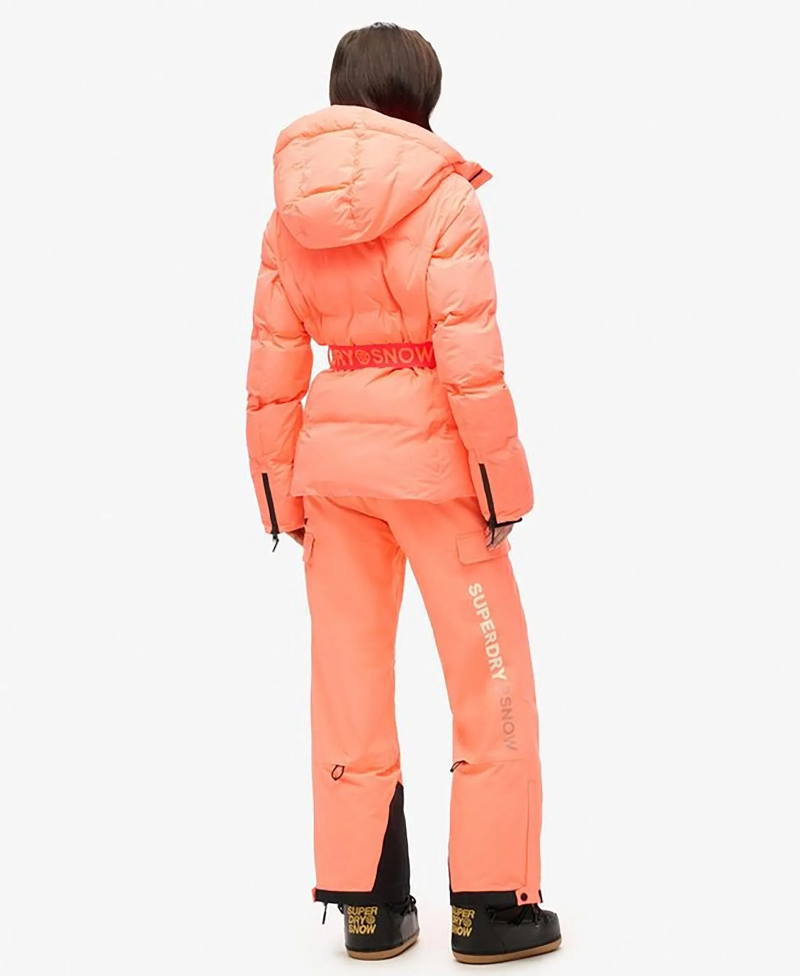 Ski Luxe Puffer Jacket | Pastelline Coral