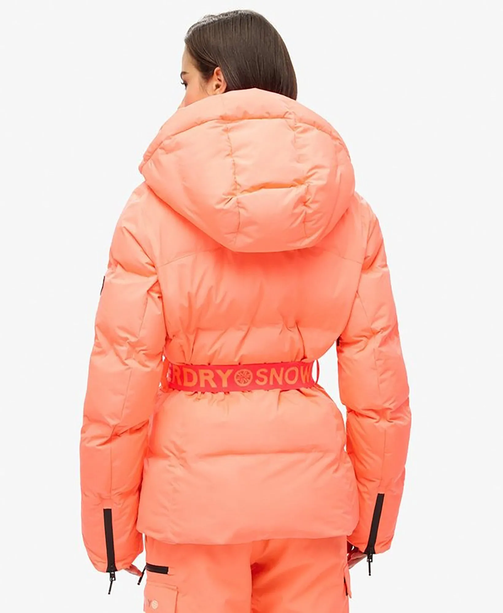 Ski Luxe Puffer Jacket | Pastelline Coral