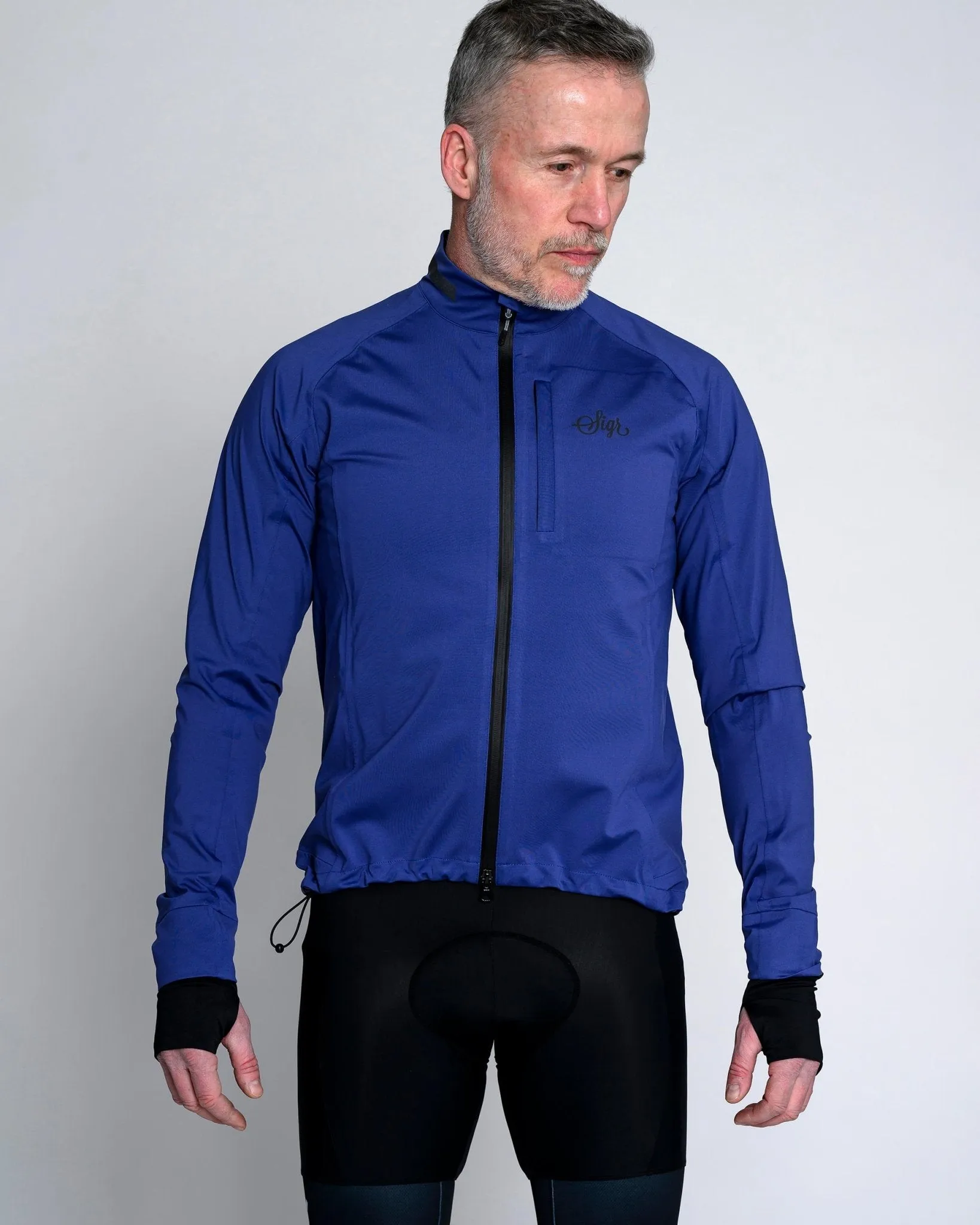 Sköld Men's Blue Shell Cycling Jacket