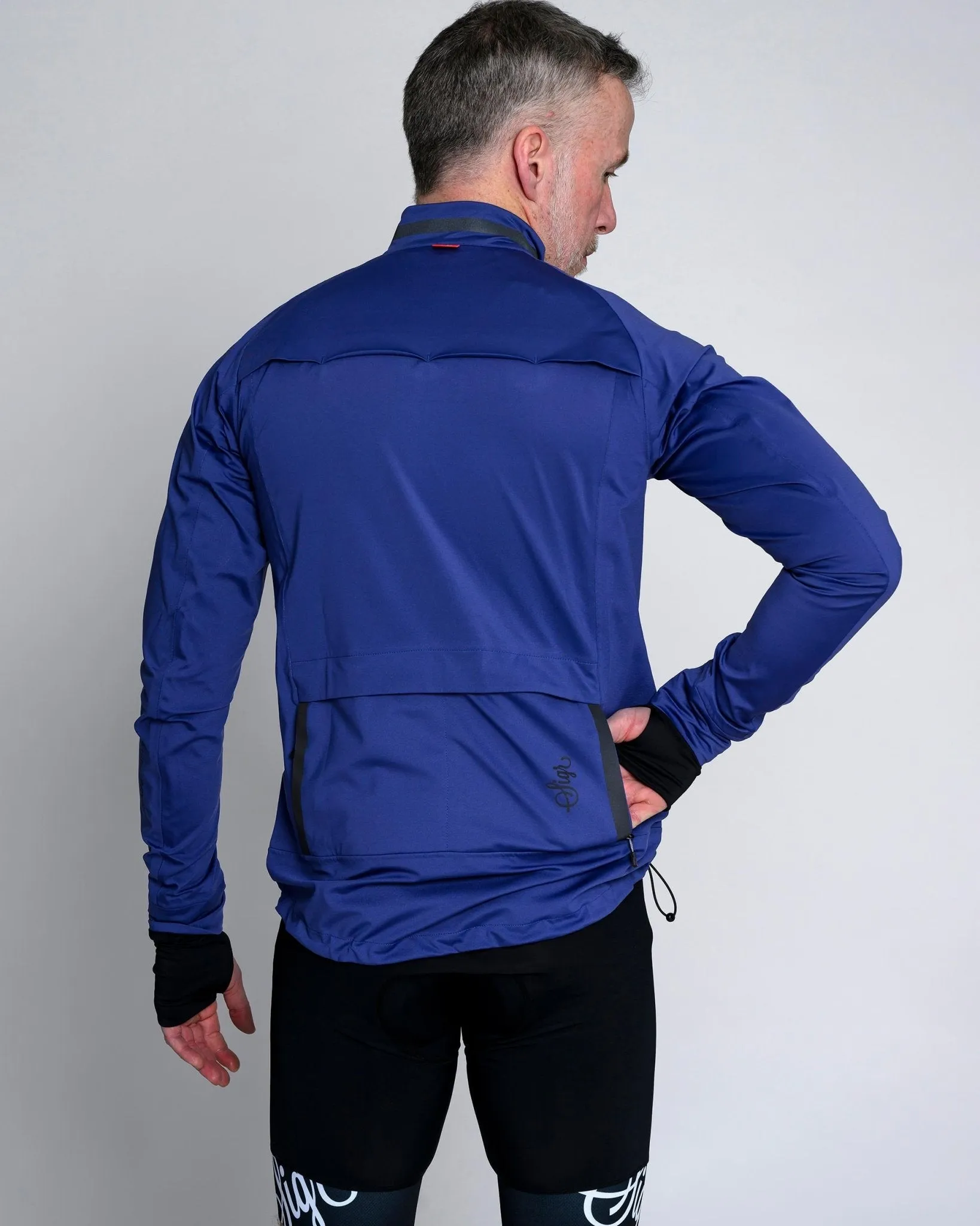 Sköld Men's Blue Shell Cycling Jacket