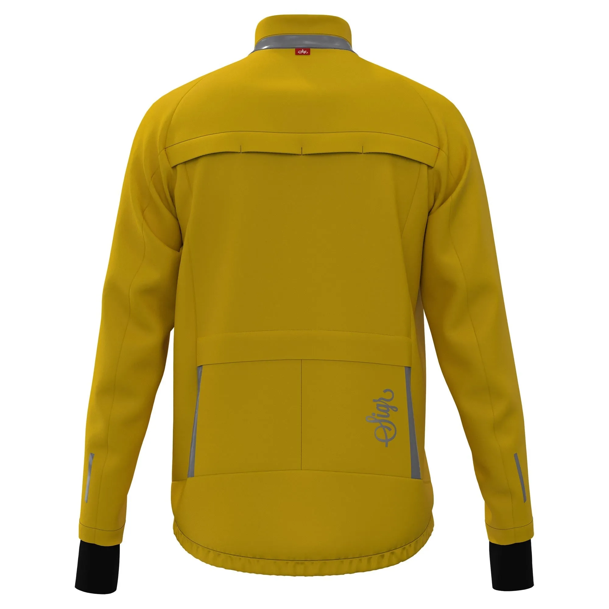 Sköld Men's Yellow Shell Cycling Jacket