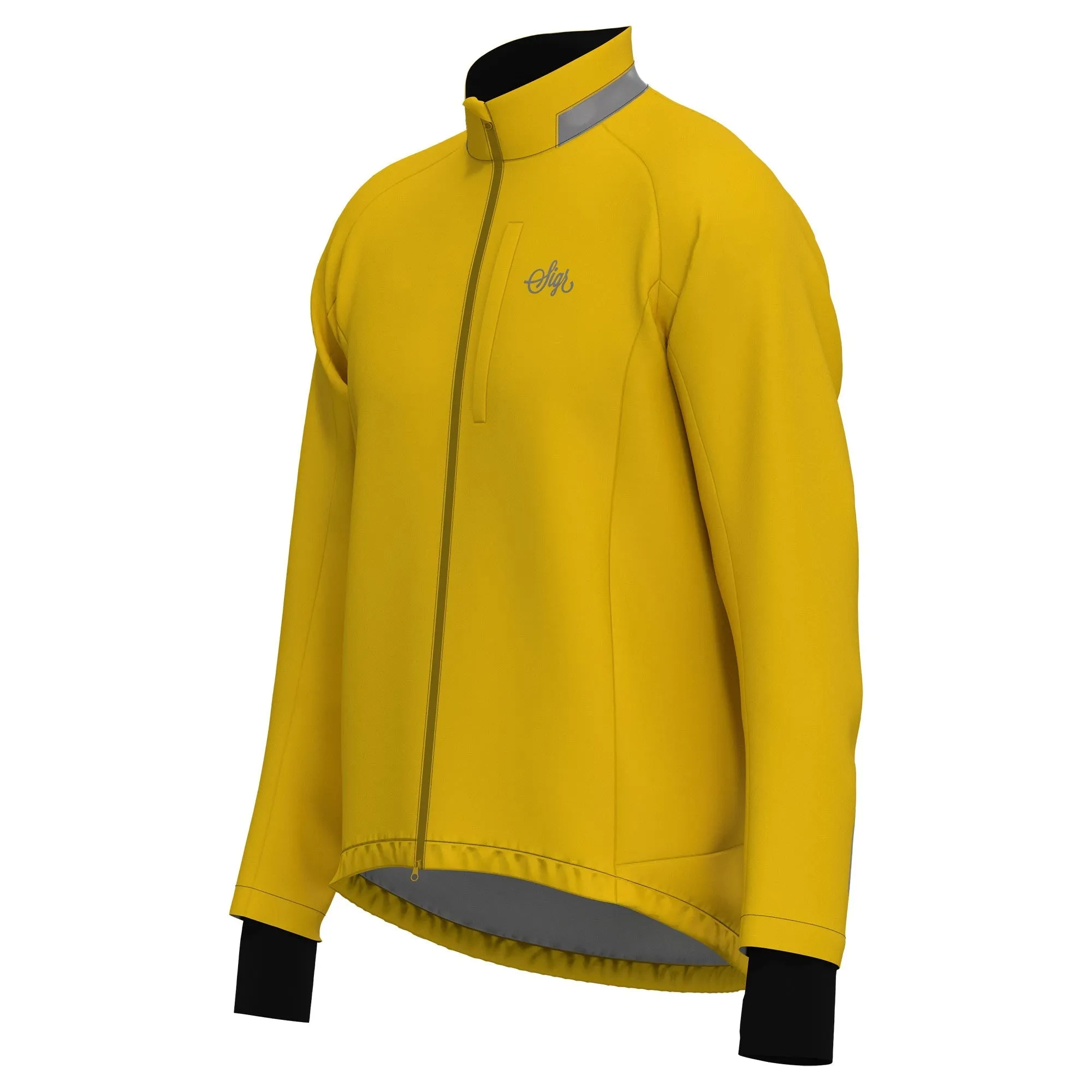 Sköld Men's Yellow Shell Cycling Jacket