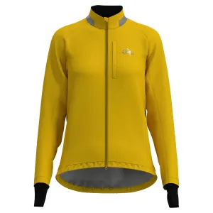Sköld Women's Yellow Shell Cycling Jacket