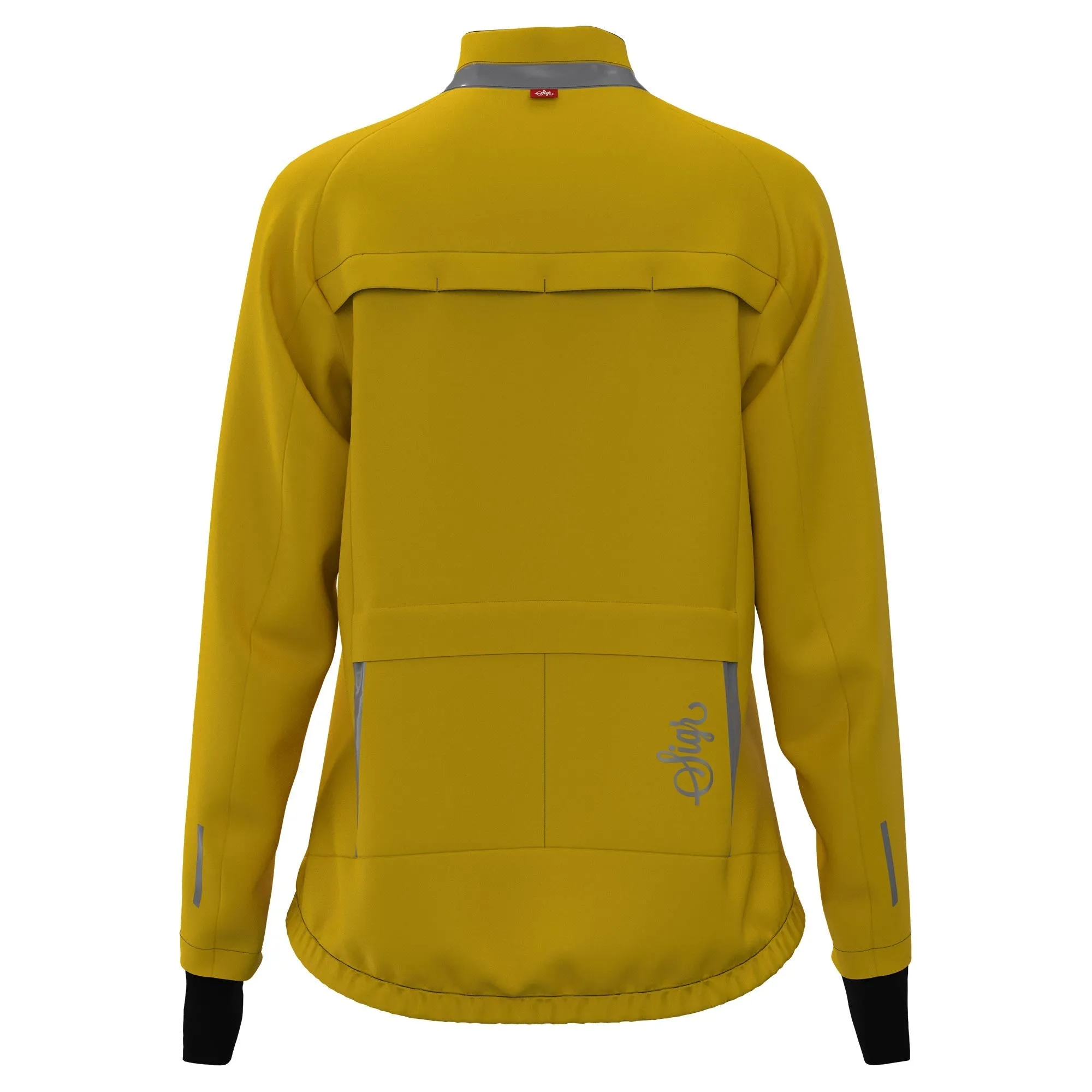 Sköld Women's Yellow Shell Cycling Jacket
