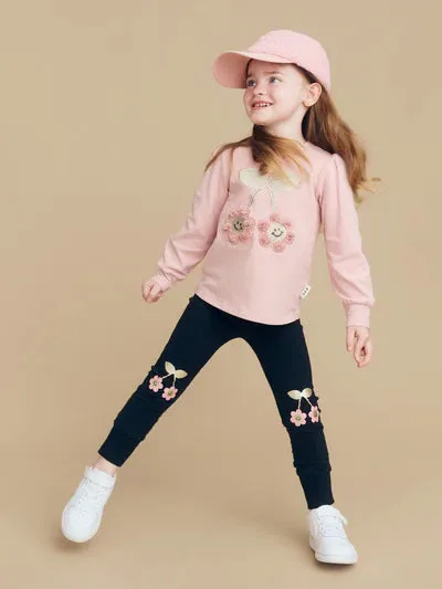 SMILE FLOWER LEGGING