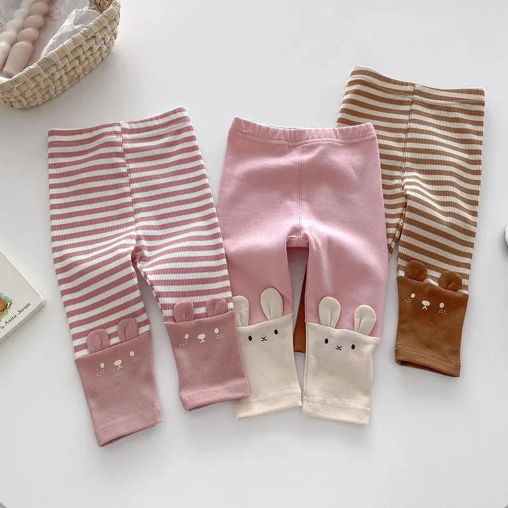 Soft Animal Leggings For Kids