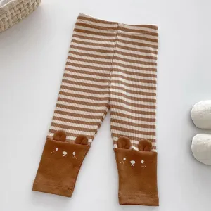 Soft Animal Leggings For Kids