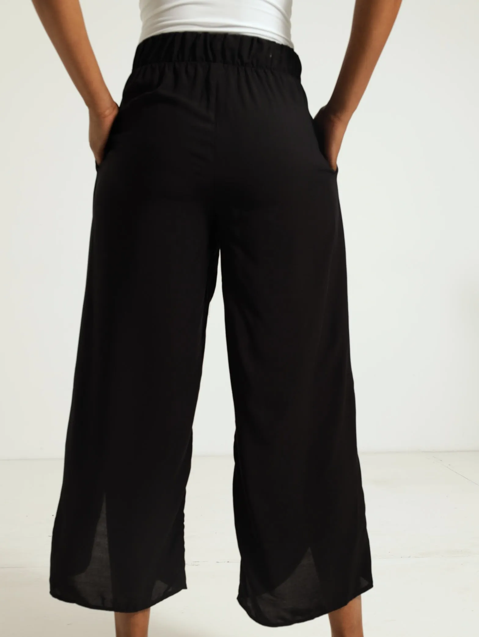 Soft Beach Pants - Black