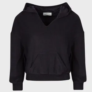Soft Towelling Long Sleeve Hoodie