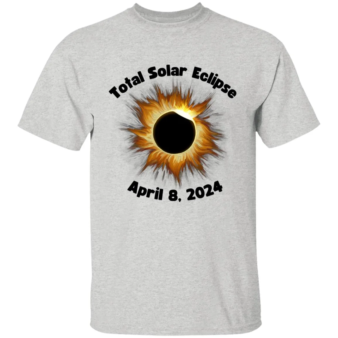 Solar Eclipse Youth 5.3 oz 100% Cotton T-Shirt