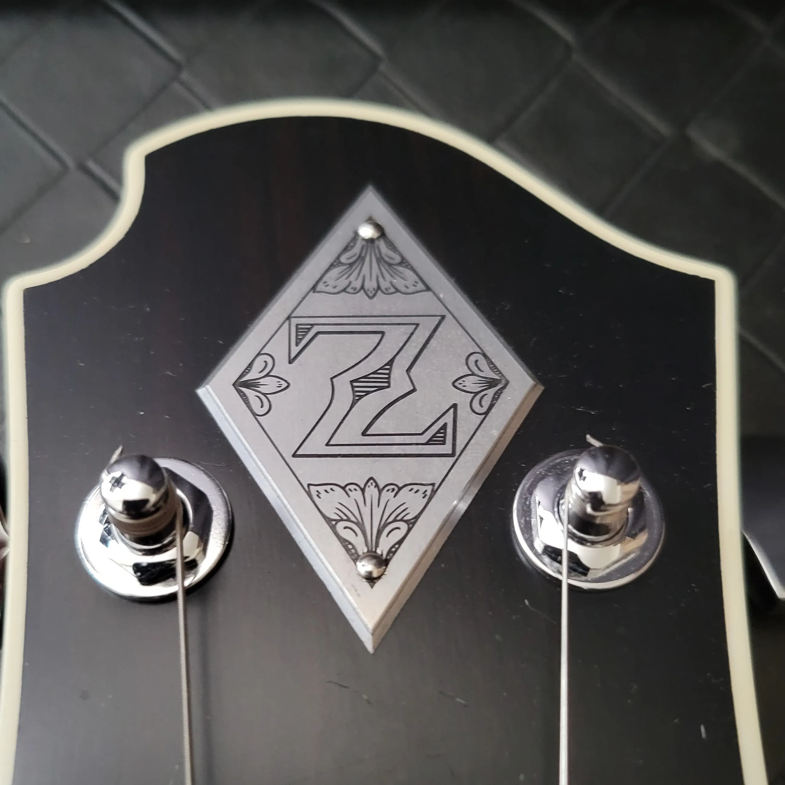 SOLD - Zemaitis CS24SU Custom Shop Wood Leaf Flame Maple Made in Japan - 2019