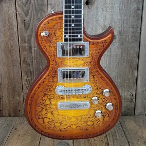 SOLD - Zemaitis CS24SU Custom Shop Wood Leaf Flame Maple Made in Japan - 2019