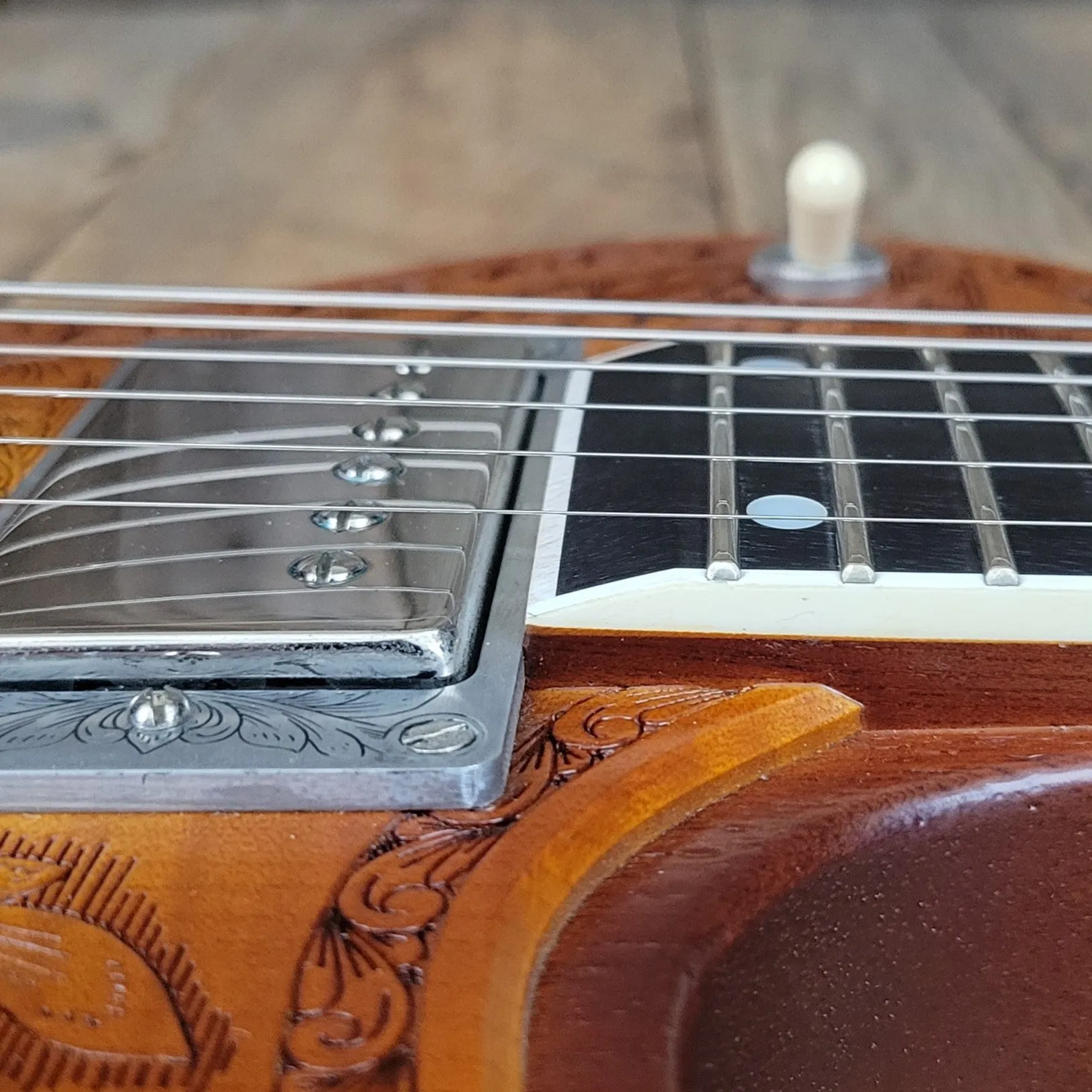 SOLD - Zemaitis CS24SU Custom Shop Wood Leaf Flame Maple Made in Japan - 2019