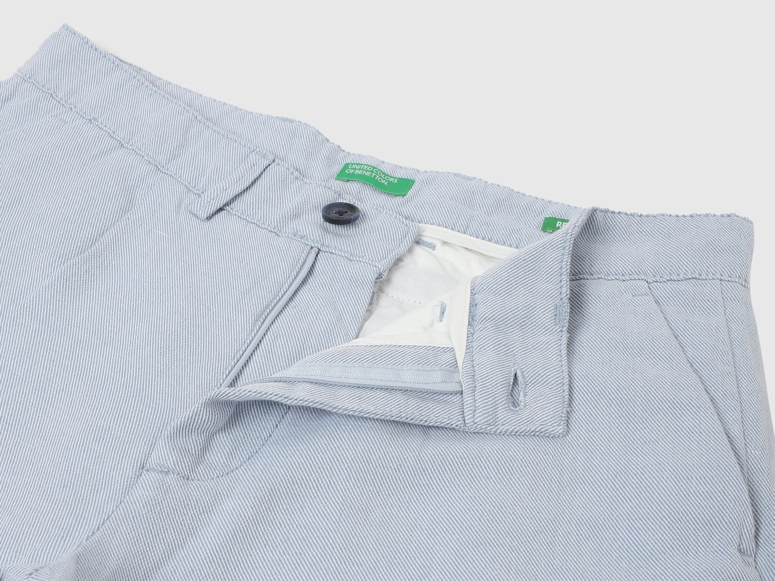 Solid Relaxed Fit Shorts