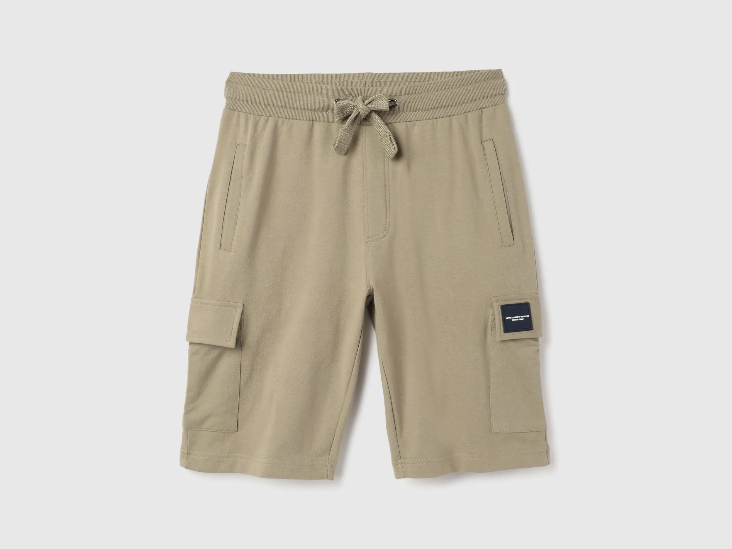Solid Relaxed Fit Shorts