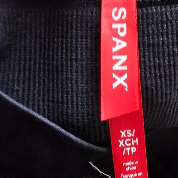 Spanx Womens XS Mama Ankle Jean-ish Leggings Black NWT