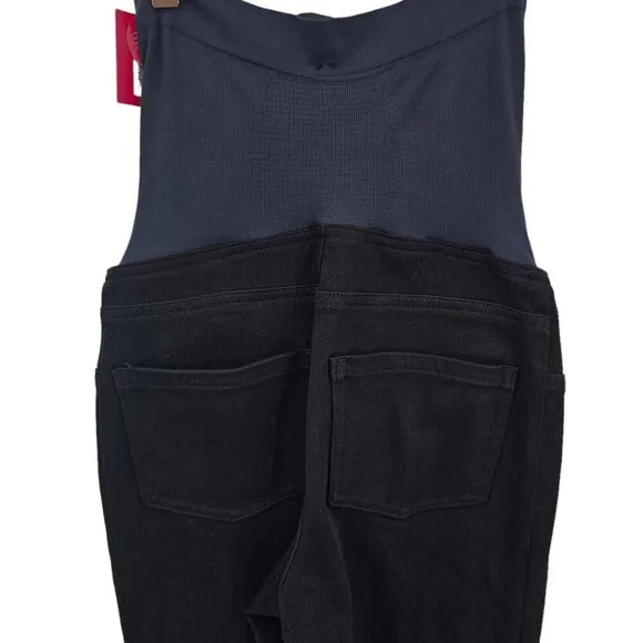 Spanx Womens XS Mama Ankle Jean-ish Leggings Black NWT