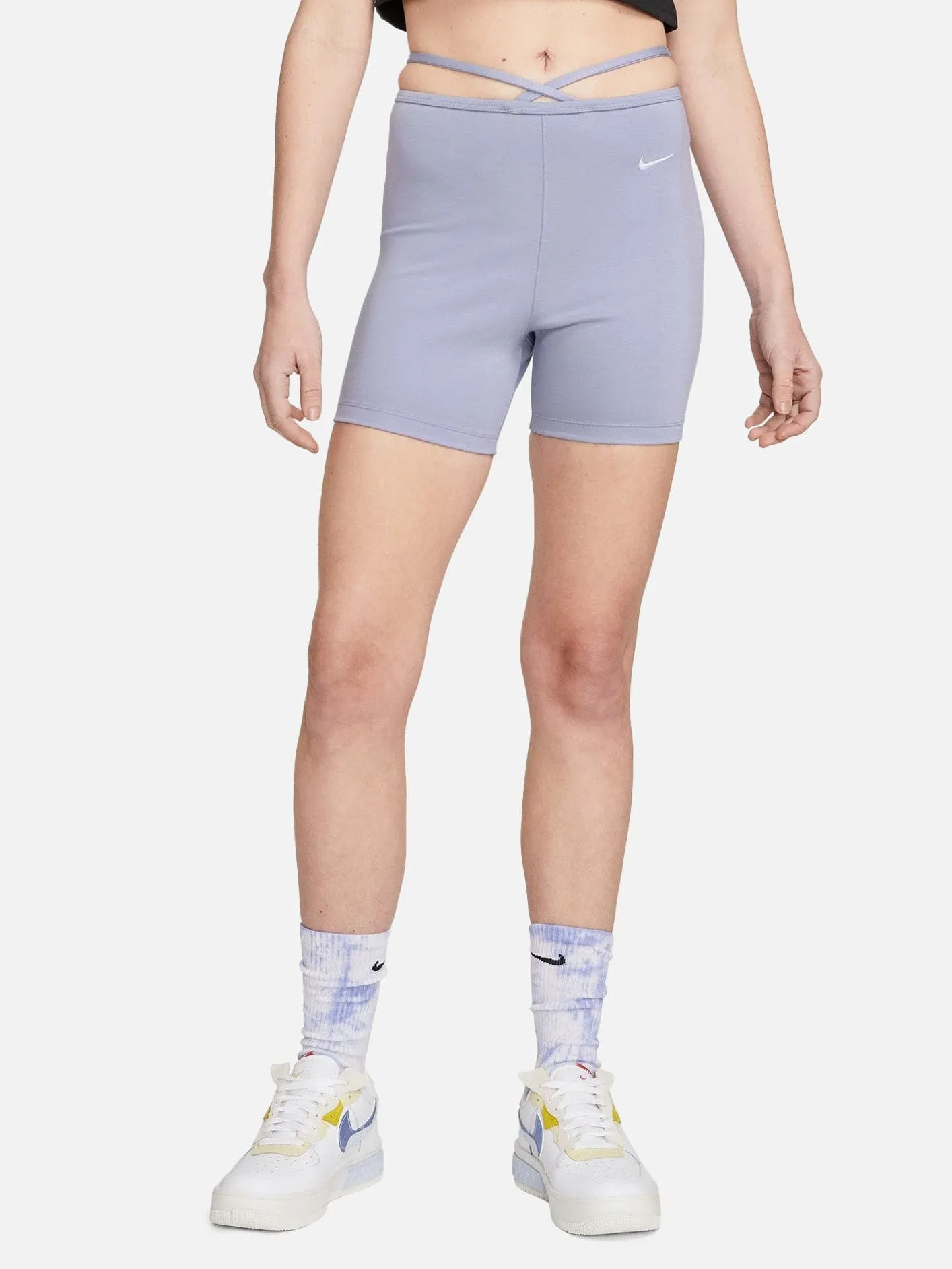 Sportswear Everyday Modern Biker Shorts - Purple