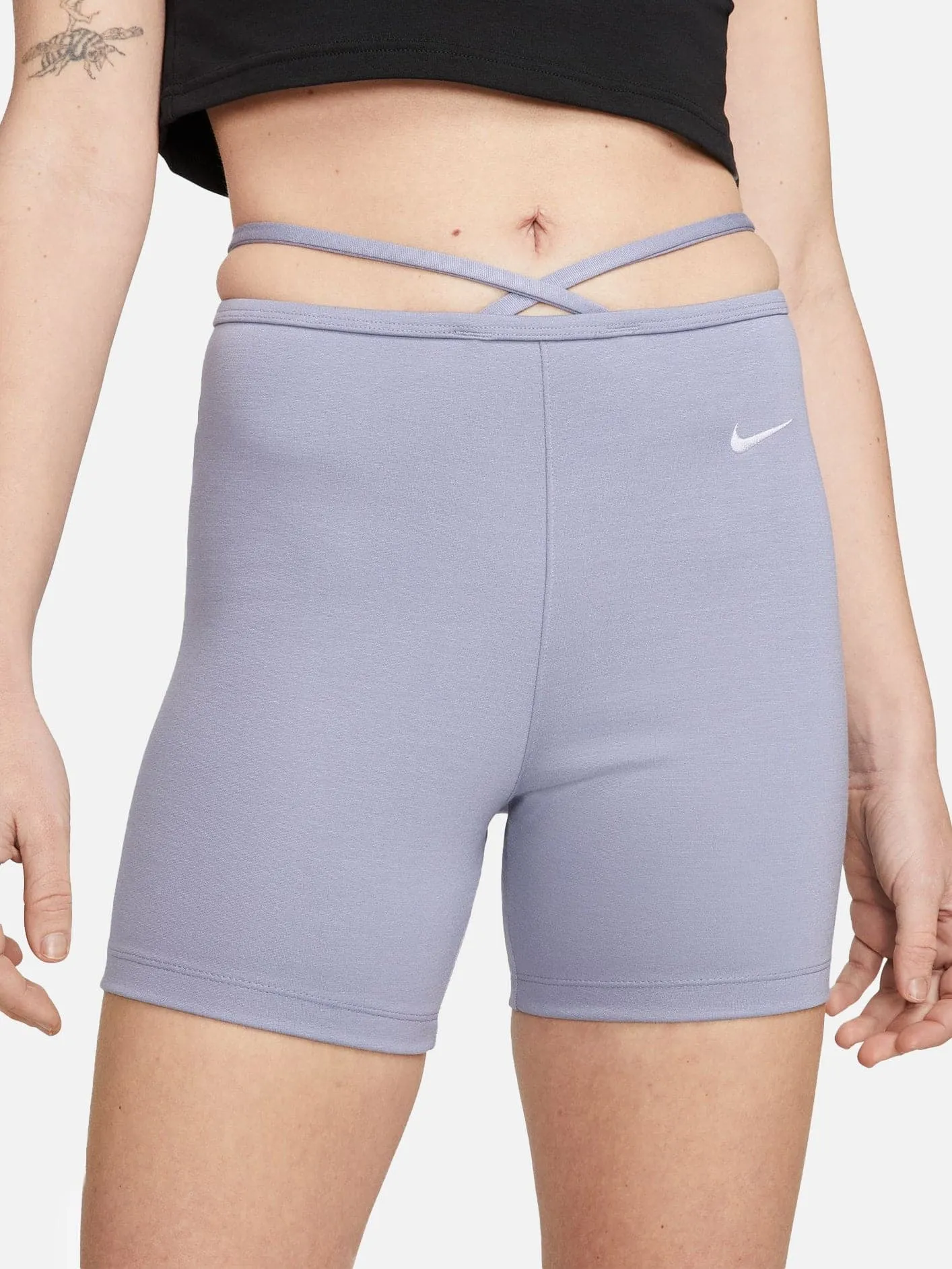 Sportswear Everyday Modern Biker Shorts - Purple