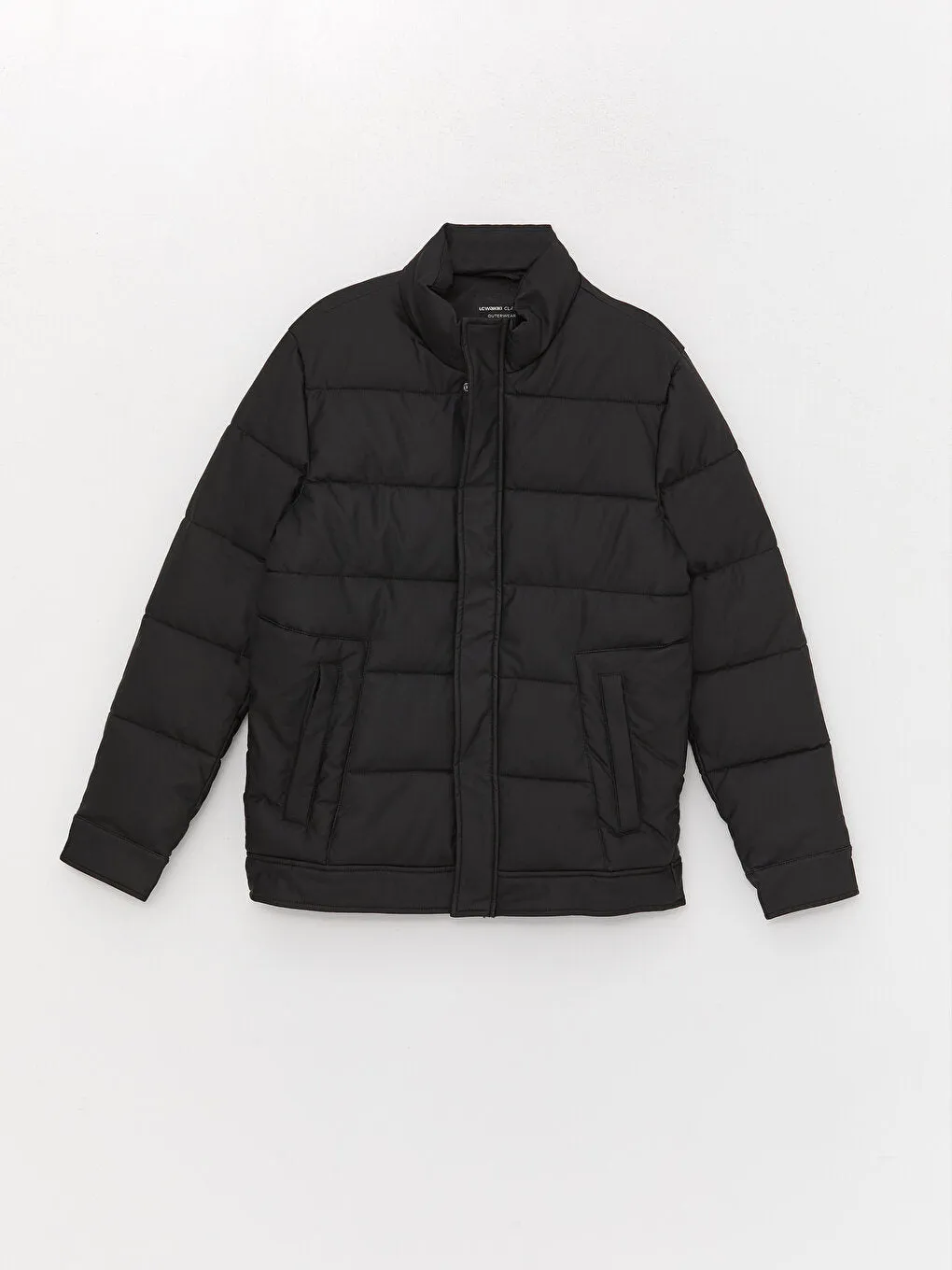 Standard Mold Stand Collar Men Puffer Coat