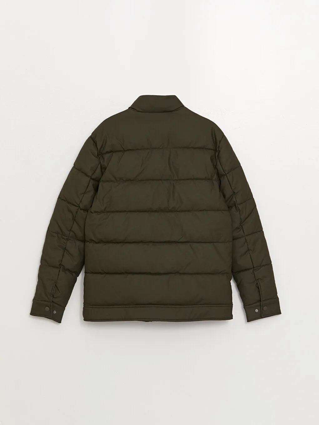 Standard Mold Stand Collar Men Puffer Coat