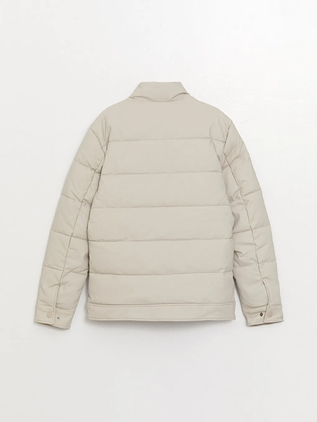 Standard Mold Stand Collar Men Puffer Coat
