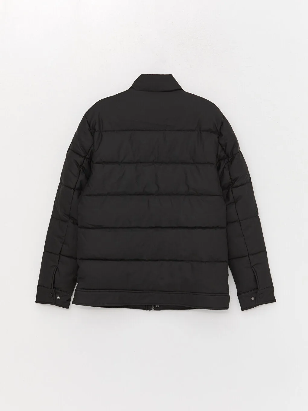 Standard Mold Stand Collar Men Puffer Coat