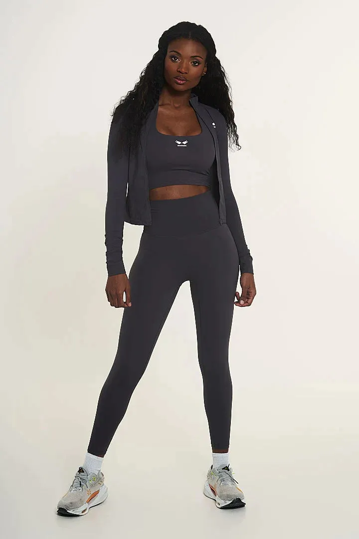 STAY BEAUTIFUL SECOND SKIN GREEN KHAKI LEGGINGS