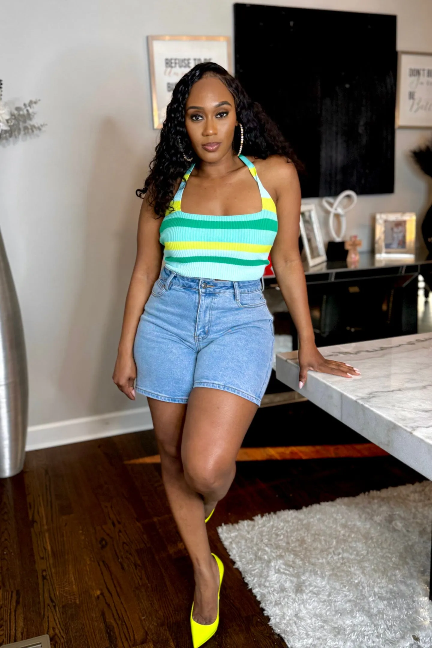 STRIPE HALTER