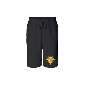 Sun Logo Black Shorts