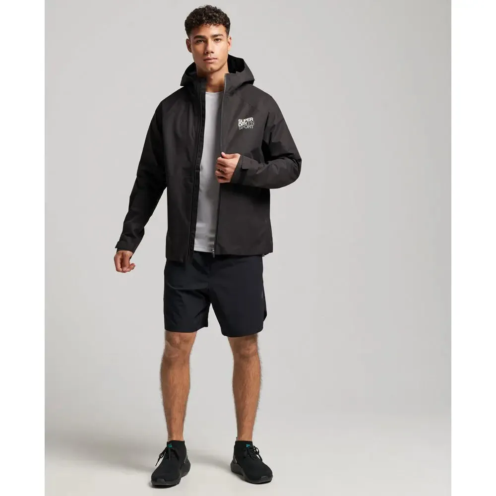 SuperDry Men Waterproof Jacket (Black)