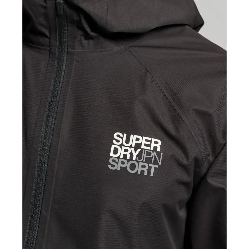 SuperDry Men Waterproof Jacket (Black)