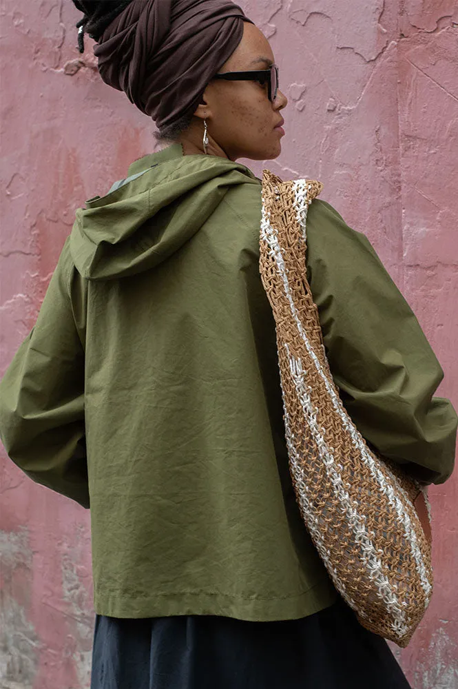 Tantä Dhuda Sphagnum Short Raincoat