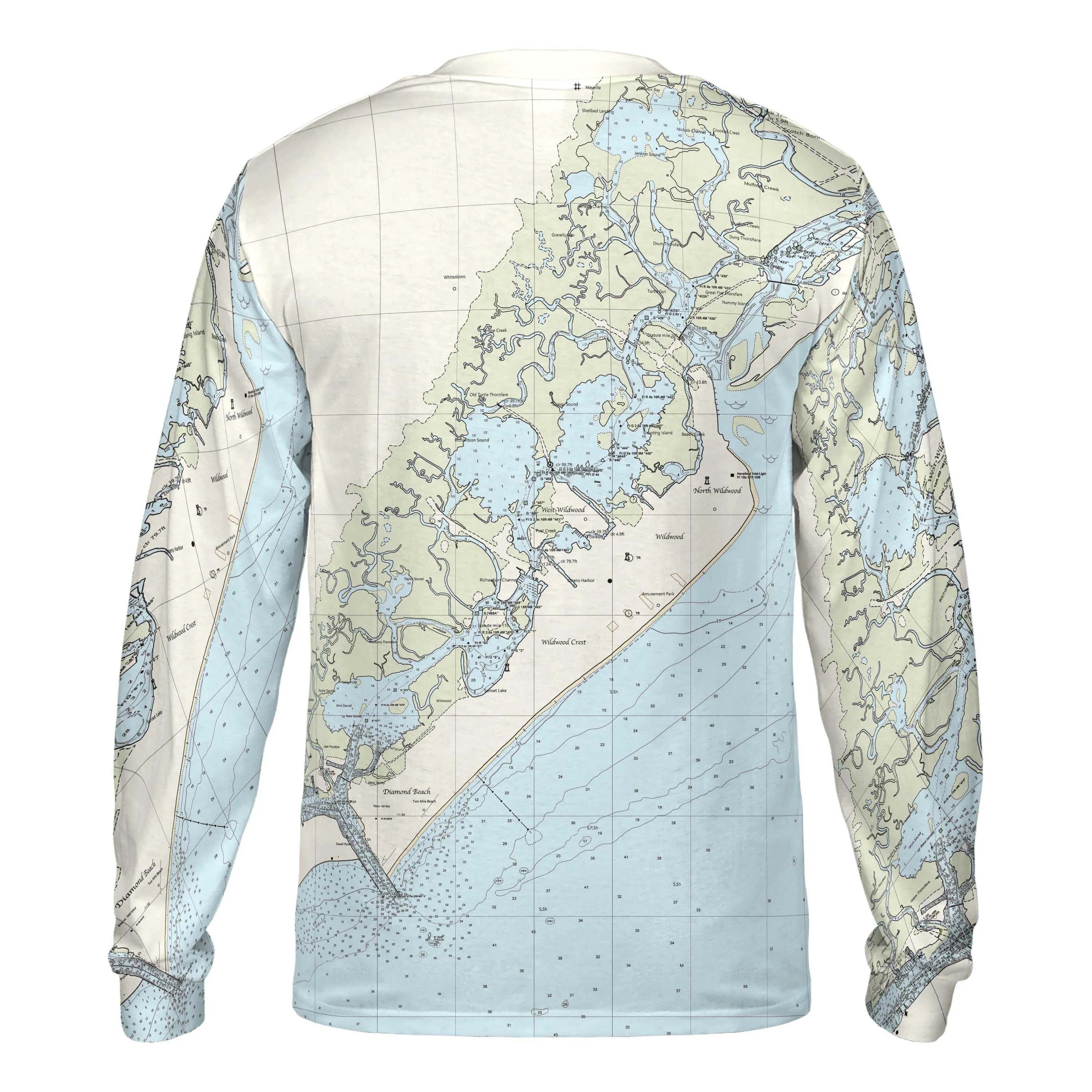 The Five Mile Island Navigator Long Sleeve Performance Tee