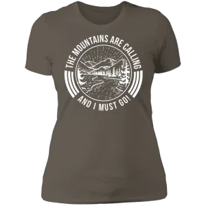 The Mountains are Calling - Women's Tee