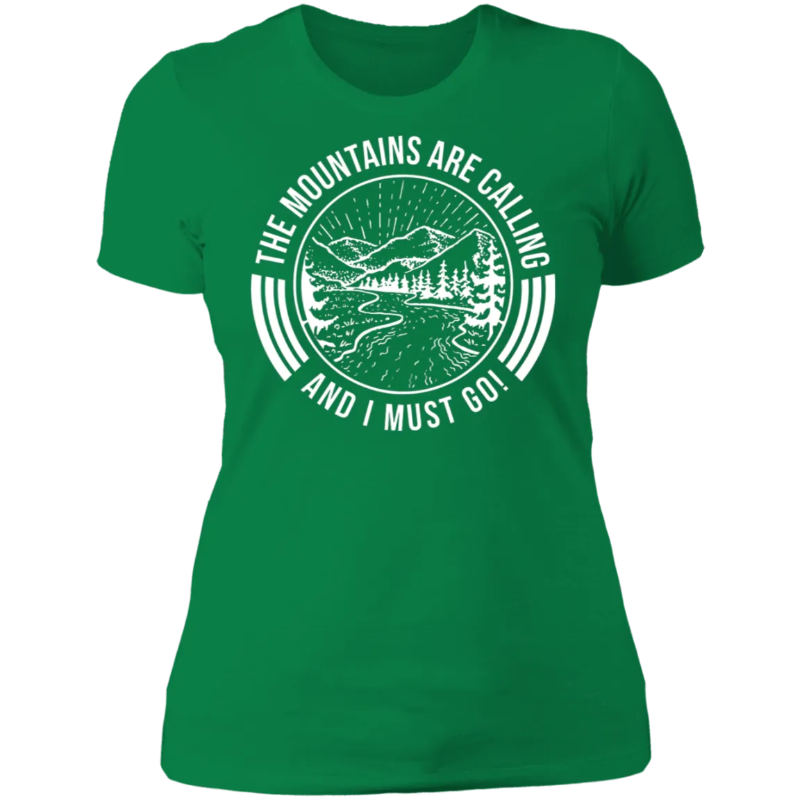 The Mountains are Calling - Women's Tee