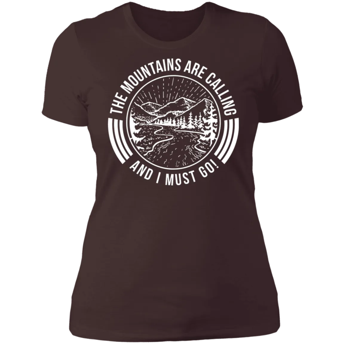 The Mountains are Calling - Women's Tee