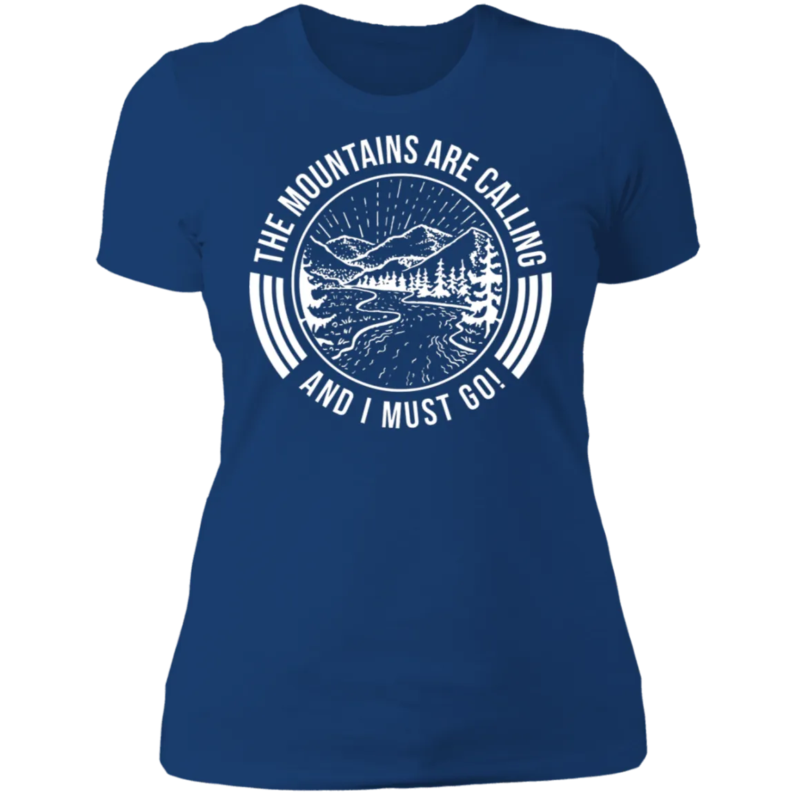 The Mountains are Calling - Women's Tee