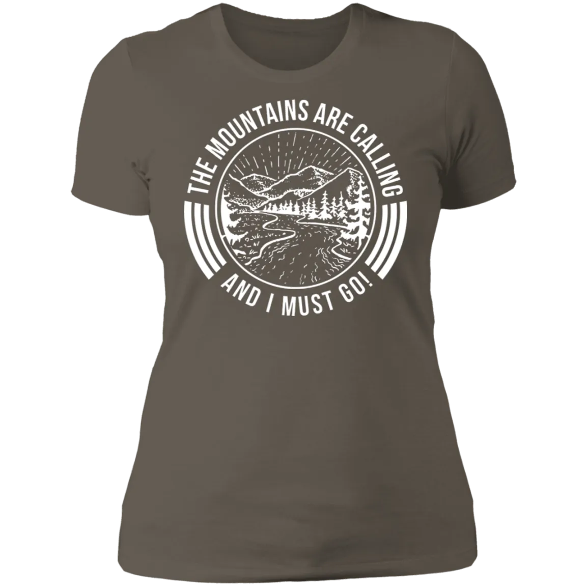 The Mountains are Calling - Women's Tee