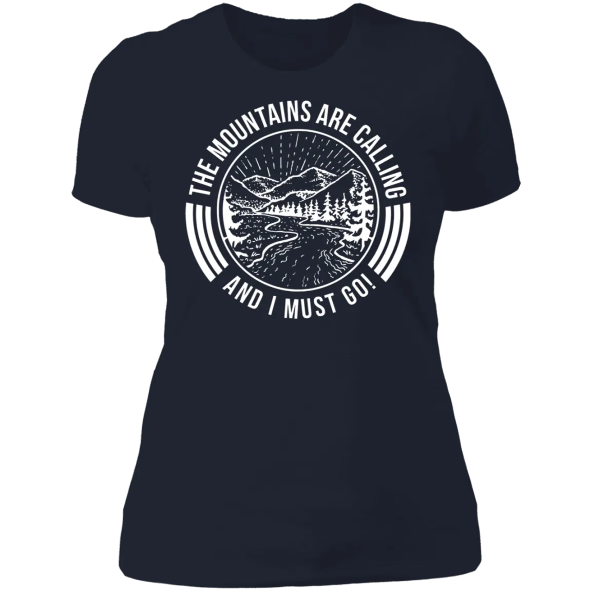 The Mountains are Calling - Women's Tee