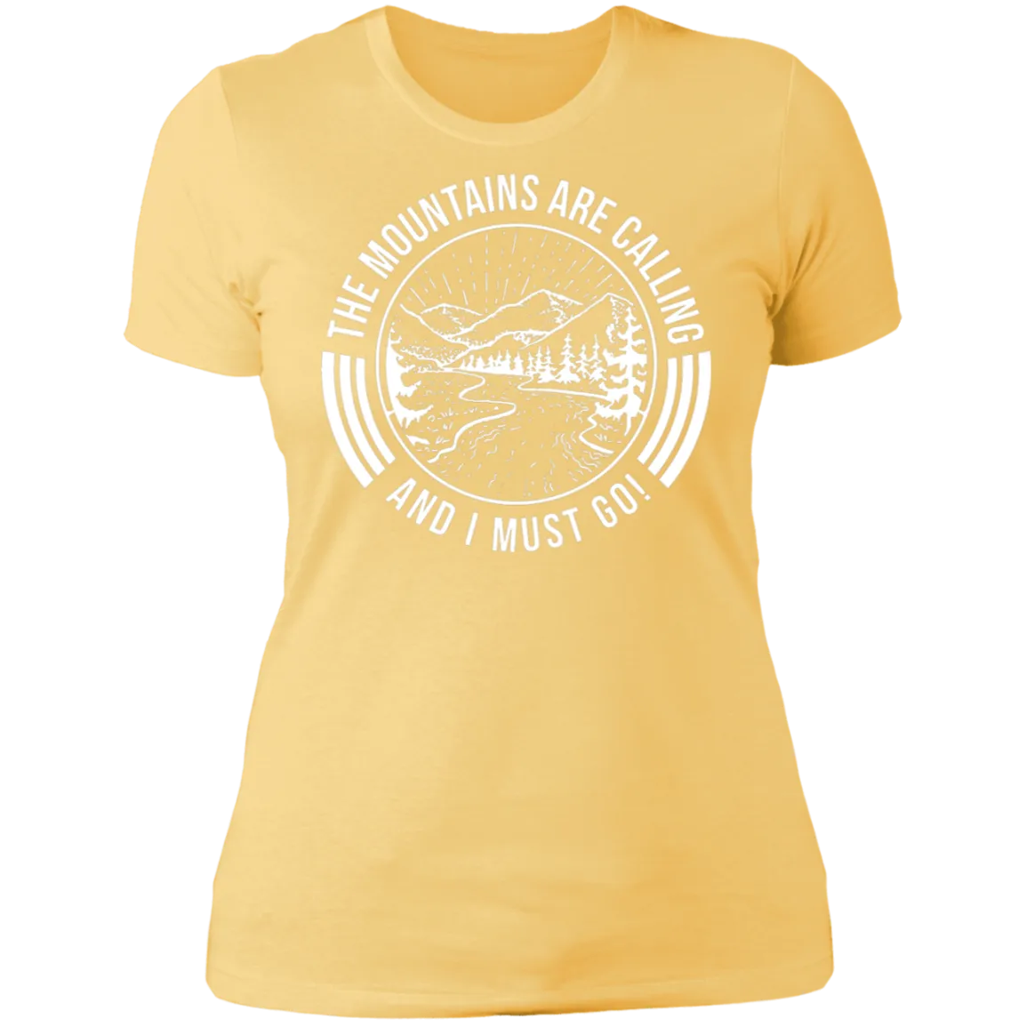 The Mountains are Calling - Women's Tee